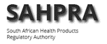SAHPRA South African Health Products Regulatory Authority 