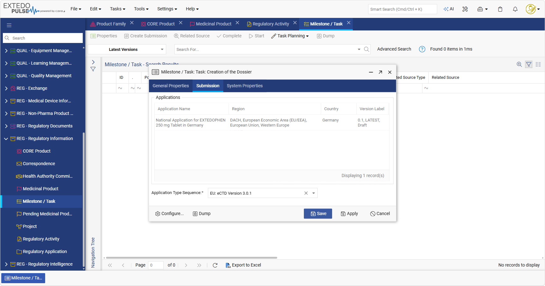 Connection to the EXTEDOpulse solution suite