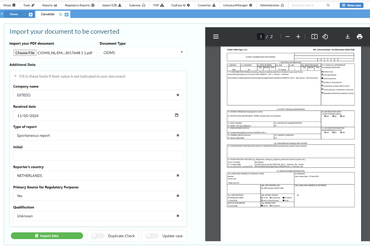 Streamline your workflow with the SafetyEasy ® Converter