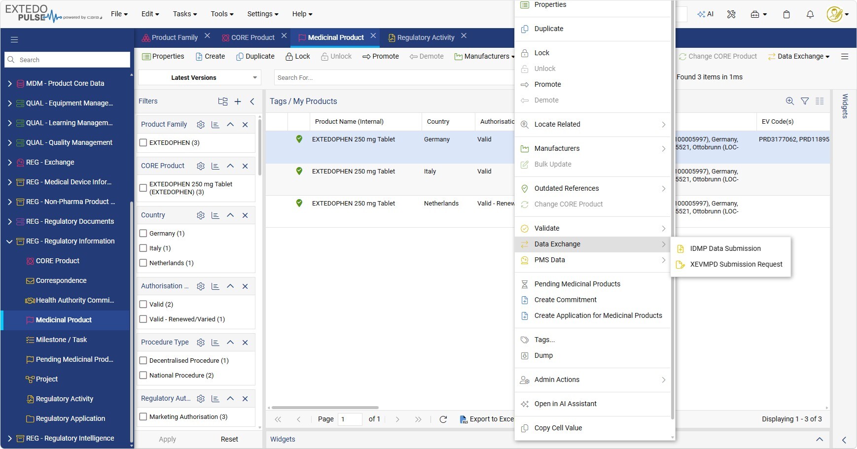 Simplifying the move from XEVMPD to IDMP