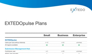 EXTEDOpulse Plans Preview