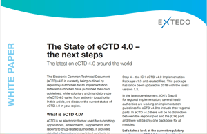 EXTEDO Whitepaper - The State of eCTD 4.0