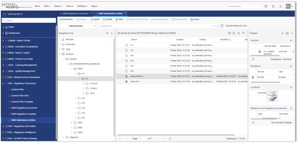 EXTEDO_EXTEDOpulse_Submission Management Hub_Archive