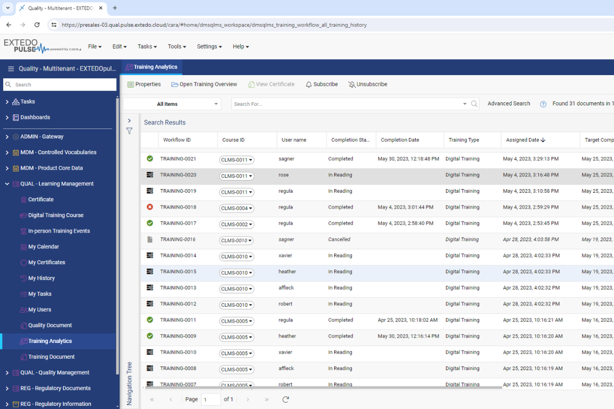 Screenshot_eDOCSmanager_Quality_LMS