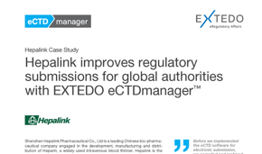  eCTDmanager Case Study Hepalink