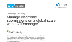  eCTDmanager Case Study Optum