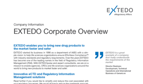  EXTEDO Company Flyer