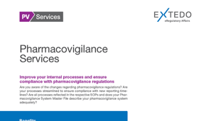 Pharmacovigilance Service Information