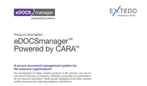 eDOCSmanager Product Information