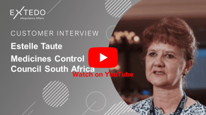  EXTEDO EURS Customer Interview: Estelle Taute, Medicines Control Council South Africa