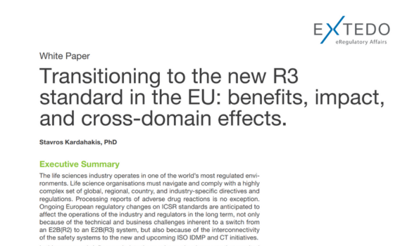 EXTEDO Transitioning to the new R3 standard in the EU