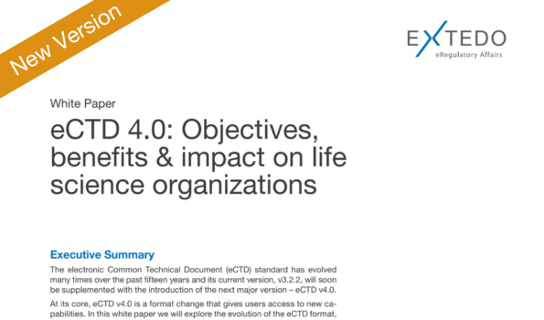 EXTEDO eCTD 4.0 Objectives, Benefits and Impact