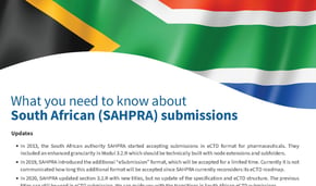  Infographic: What you need to know about South African (SAHPRA) submissions