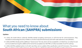  Infographic: What you need to know about South African (SAHPRA) submissions