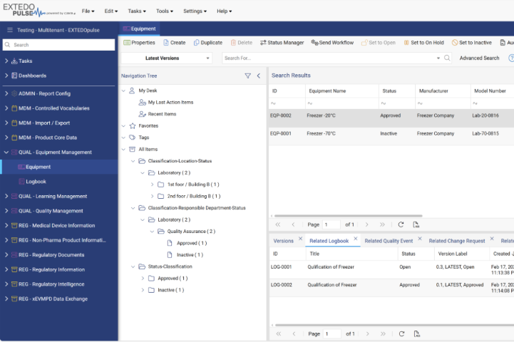 Screenshot_eDOCSmanager Quality_equipment management_01-2